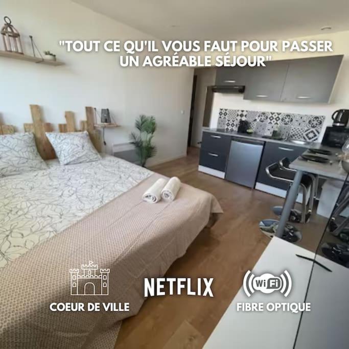 Studio Cosy Rue Alexander Taylor, Wifi, 2 Pers Pau Buitenkant foto